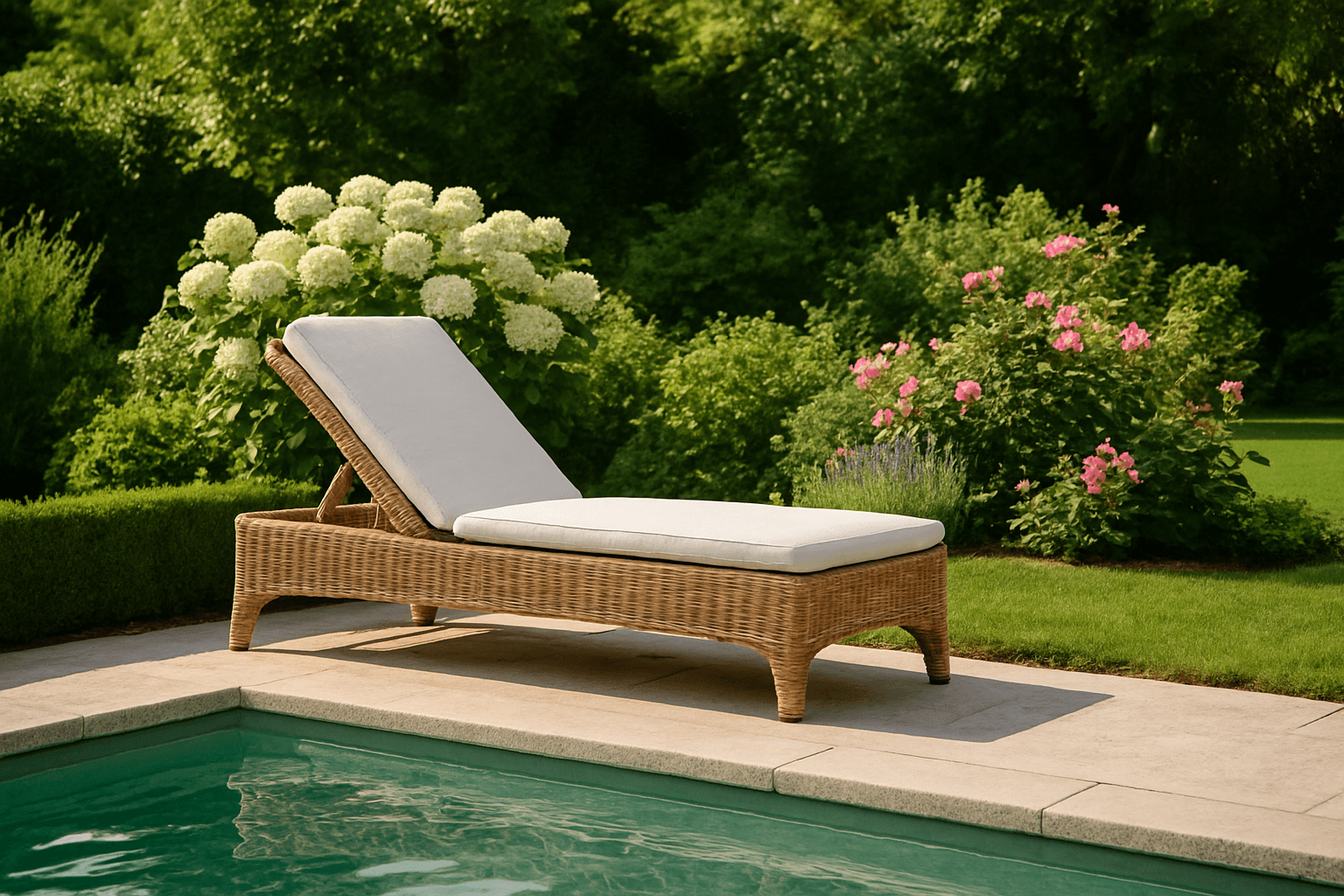Transats et lits de jardin confortables