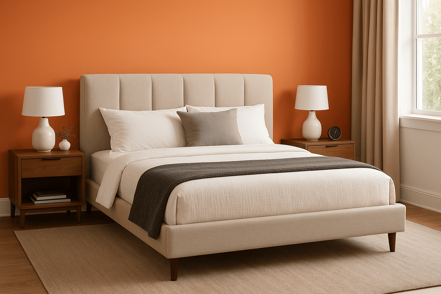 Lits capitonnés confortables