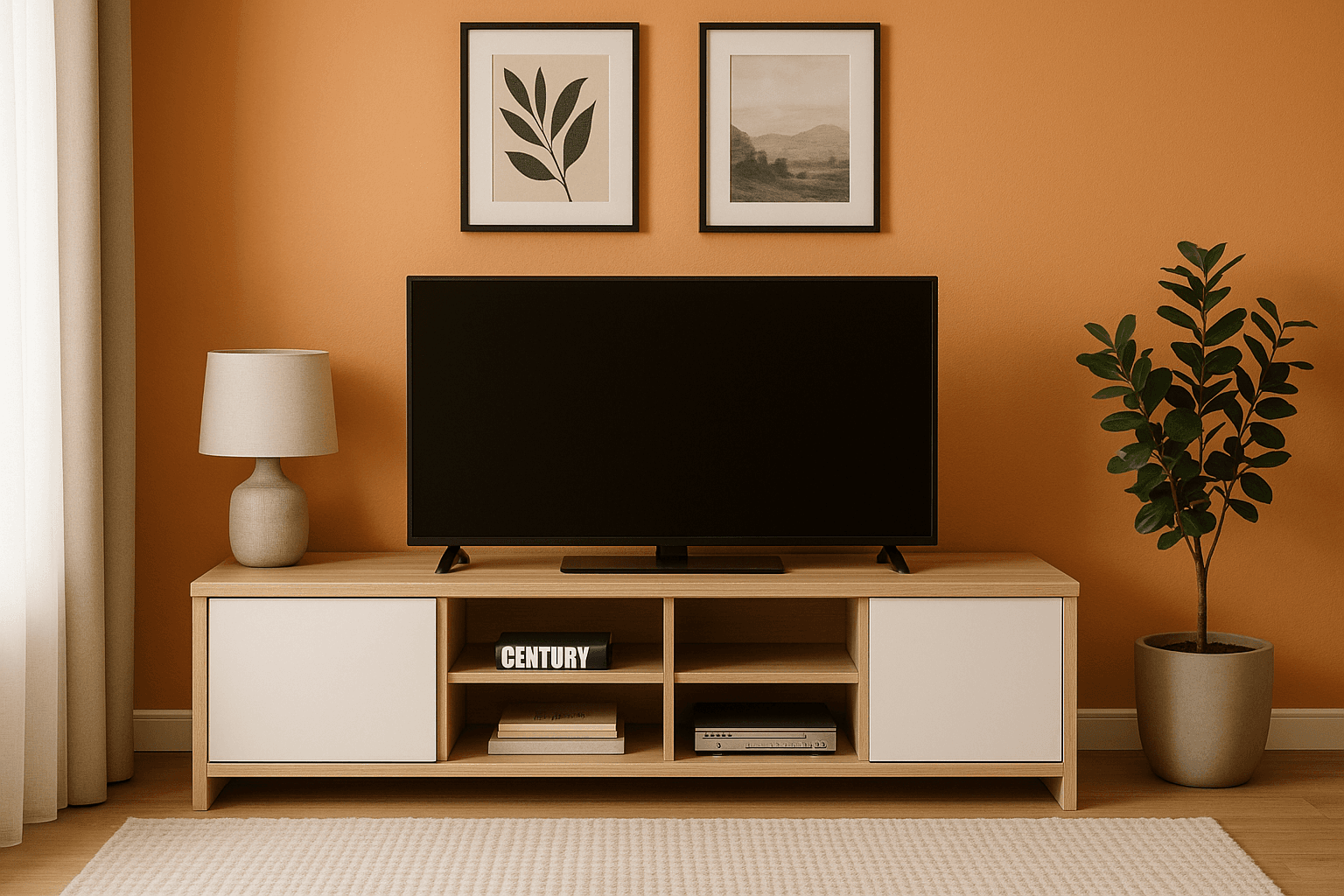 Meubles TV design en bois