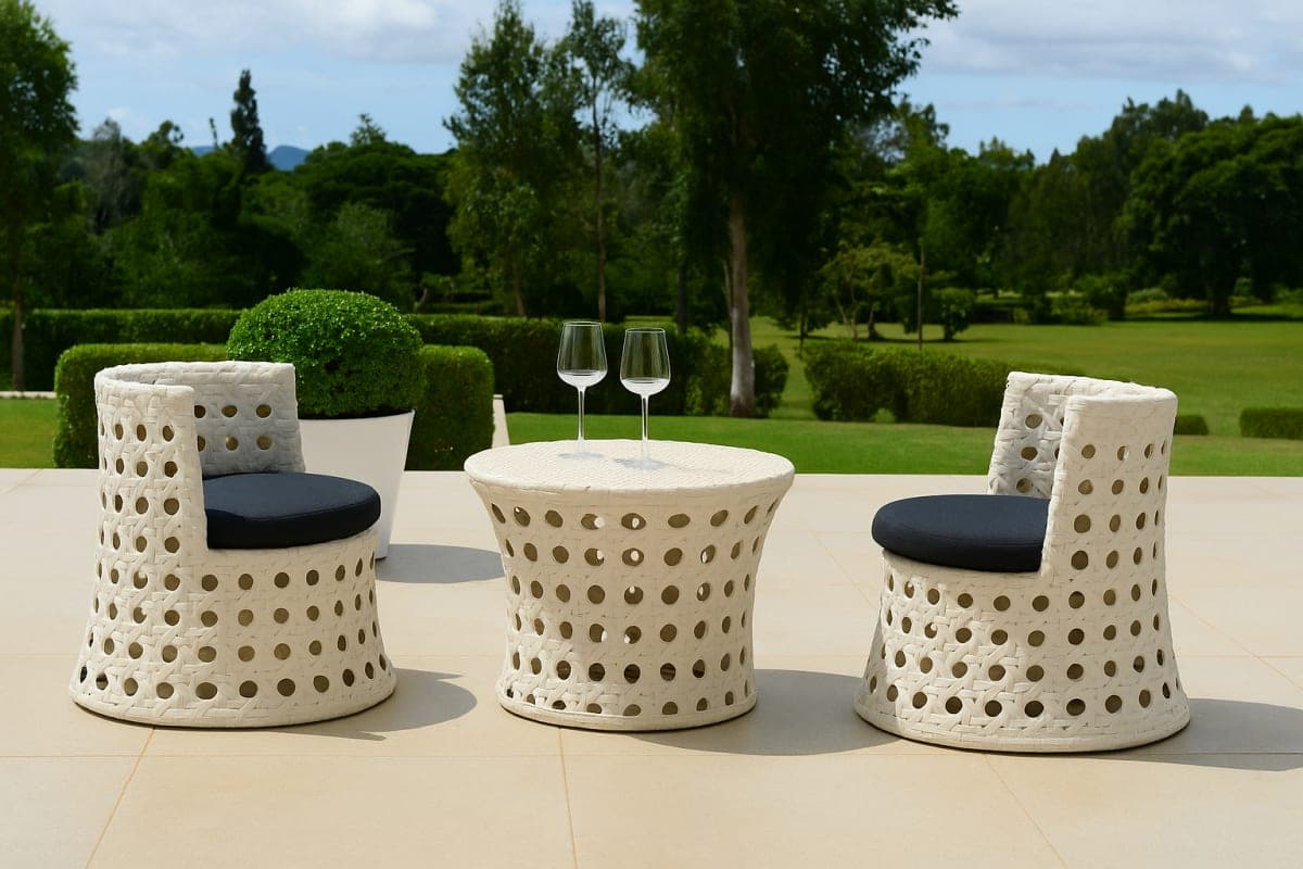 Fauteuil de Jardin Canasta - Mobilier artisanal Ebène Madagascar