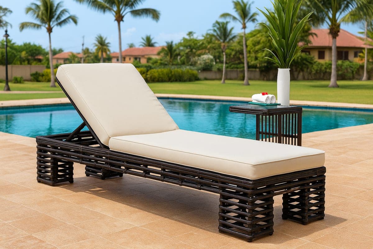 Bain de soleil - Mobilier artisanal Ebène Madagascar