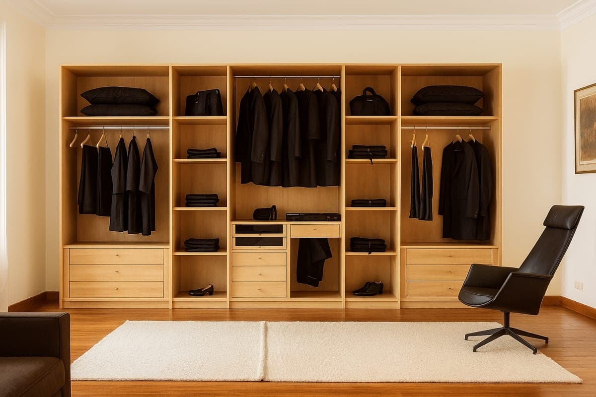 Dressing Modulaire - Mobilier artisanal Ebène Madagascar