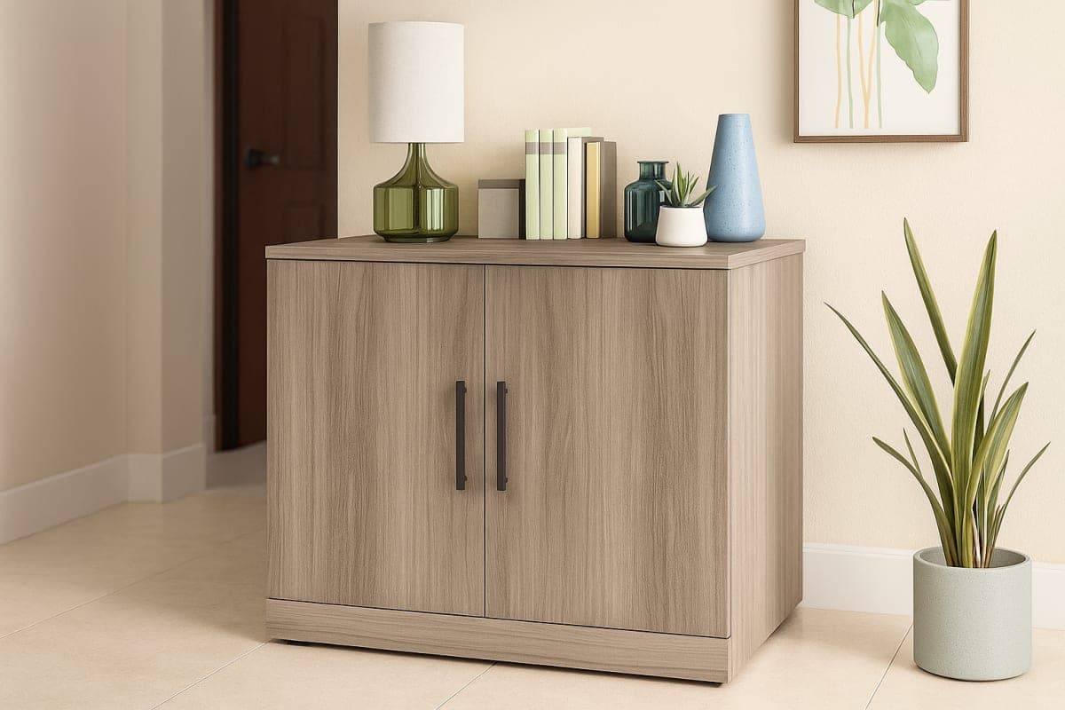 Armoire de rangement - Mobilier artisanal Ebène Madagascar