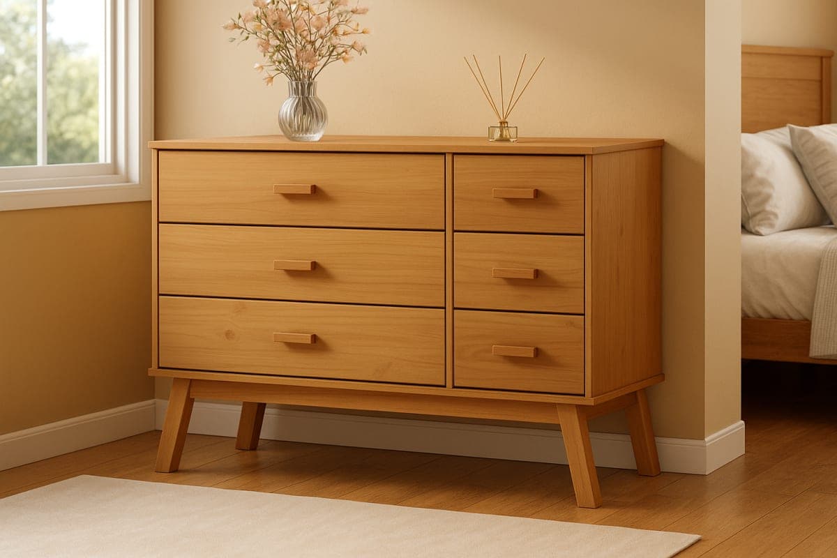 Commode en Mélamine - Mobilier artisanal Ebène Madagascar