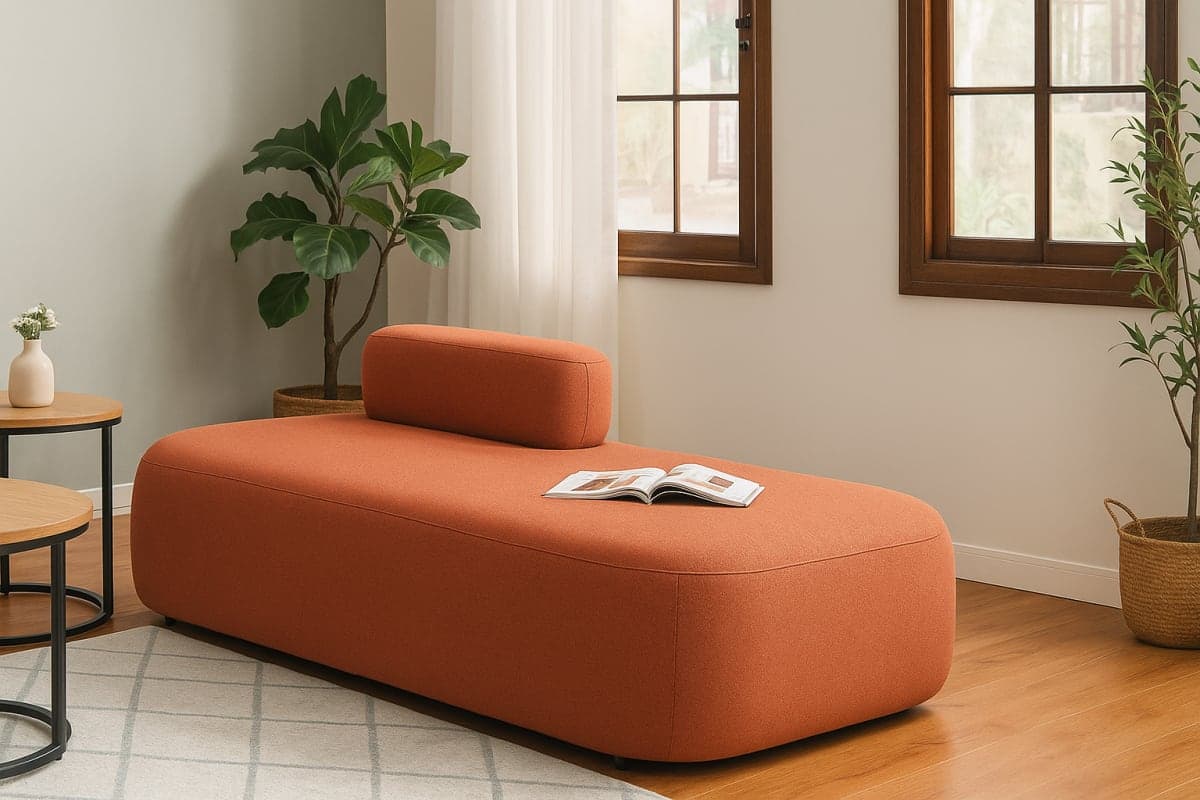 Divan Modulable - Mobilier artisanal Ebène Madagascar