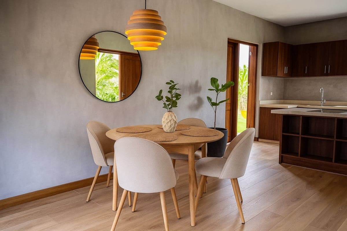 Ensemble Salle à Manger - Mobilier artisanal Ebène Madagascar