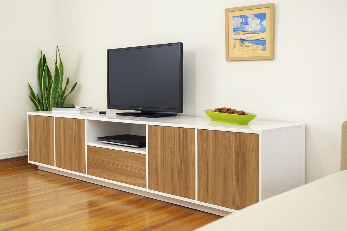 Banc TV - Mobilier artisanal Ebène Madagascar