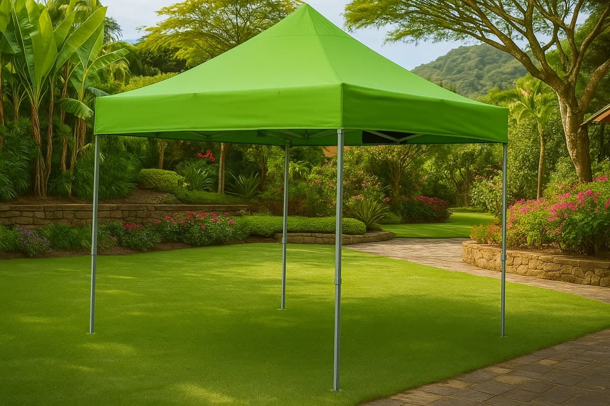 Tonnelle Pliante - Mobilier artisanal Ebène Madagascar