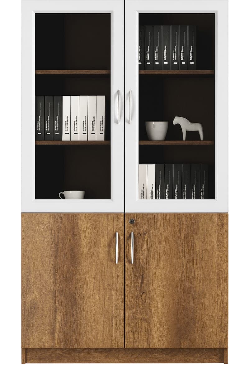 Armoire de Bureau Executive - Mobilier artisanal Ebène Madagascar