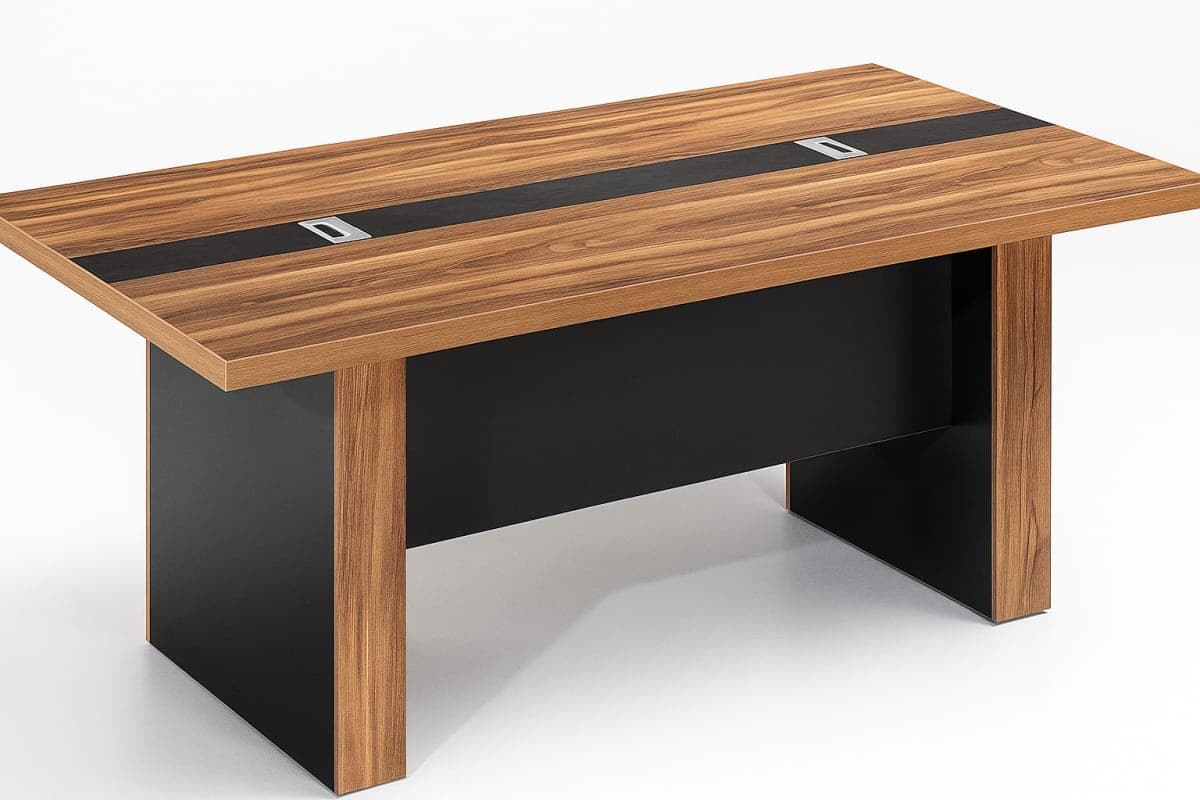 Table de réunion - Mobilier artisanal Ebène Madagascar