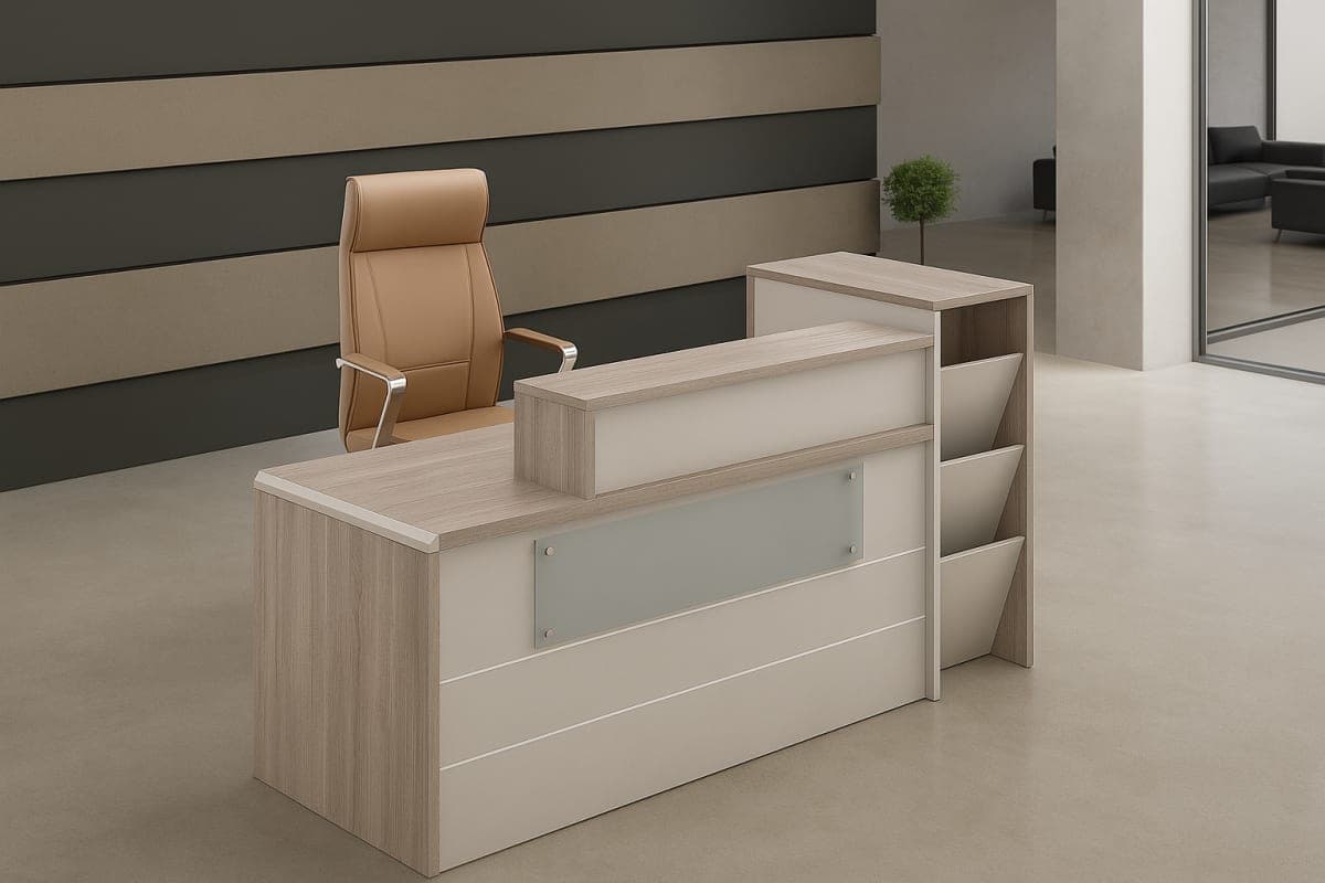 Banque d'accueil - Mobilier artisanal Ebène Madagascar