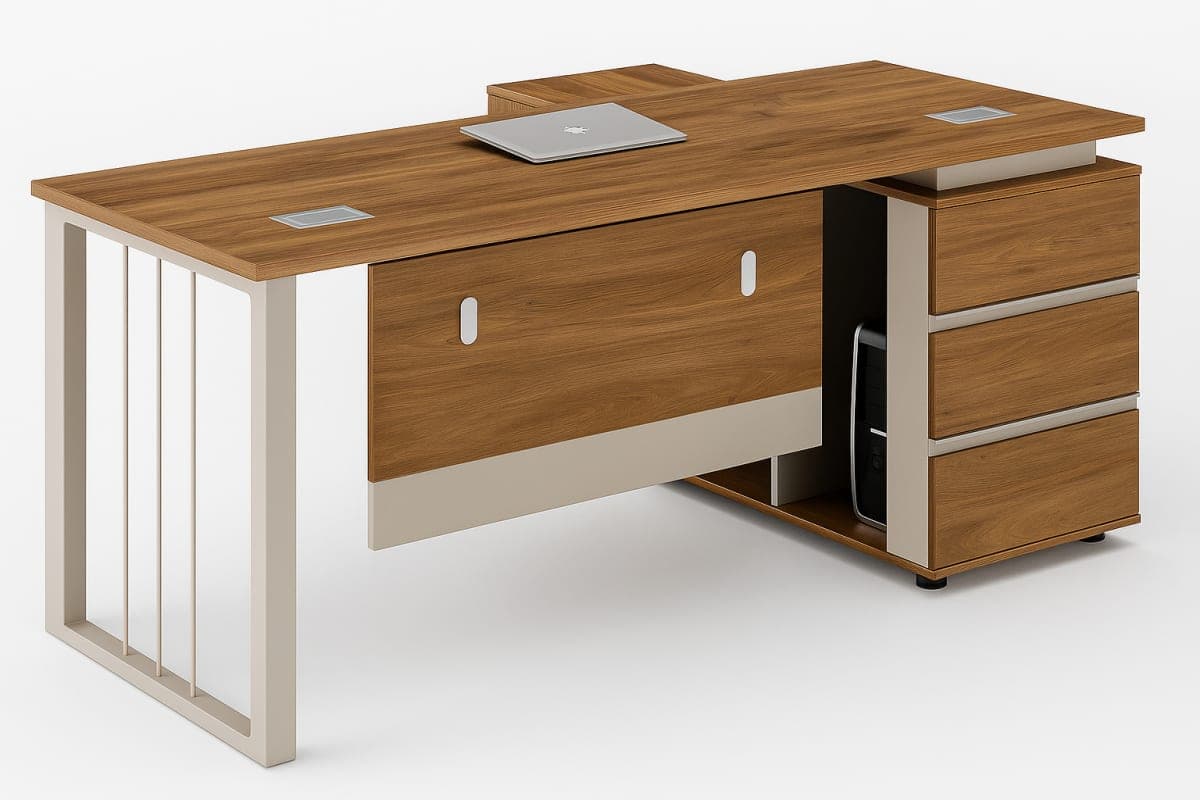 Bureau de Direction Exécutif - Mobilier artisanal Ebène Madagascar
