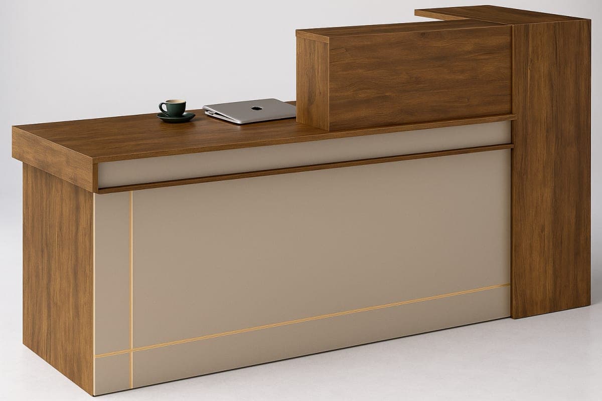 Banque d'accueil - Mobilier artisanal Ebène Madagascar