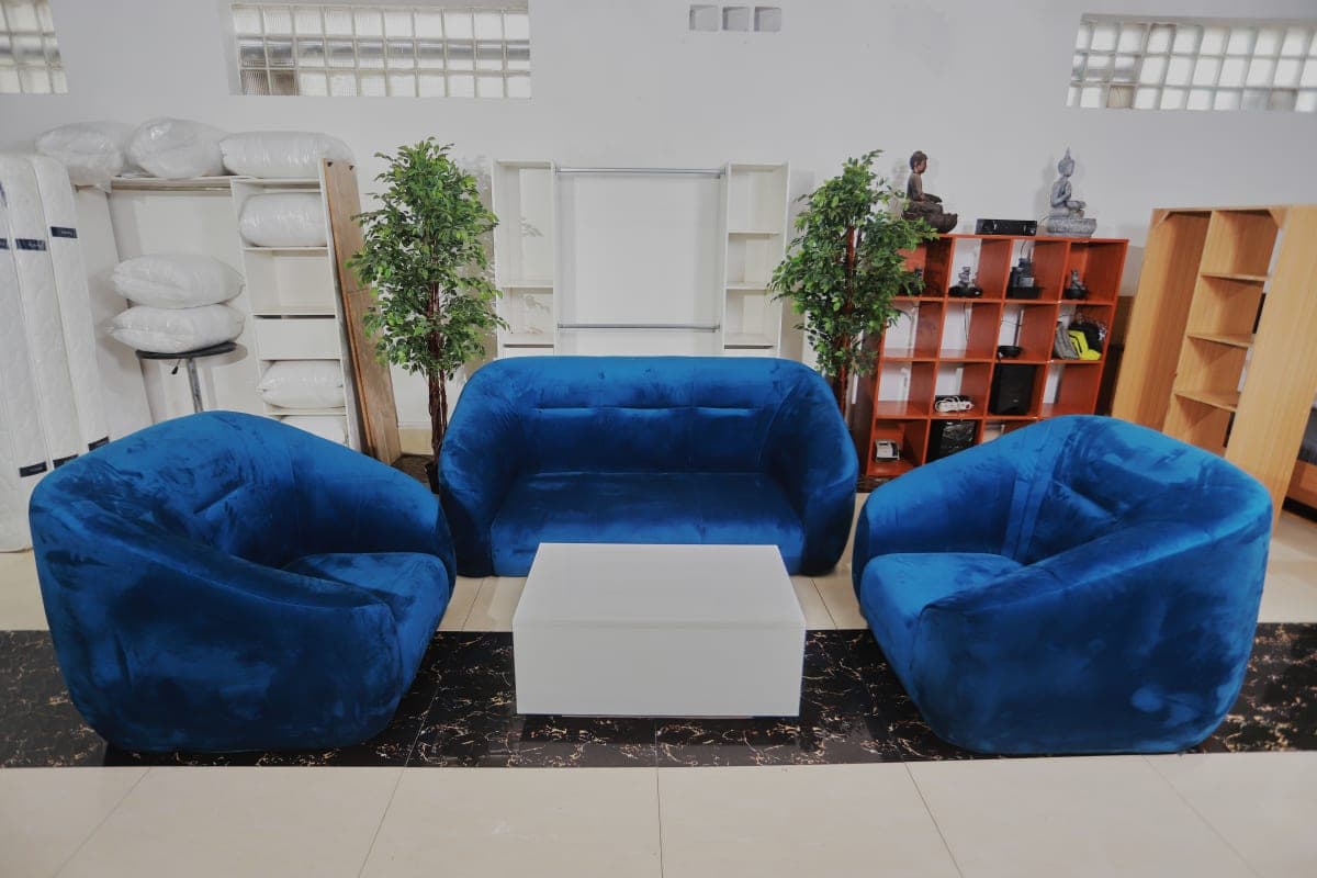 Sofa recapitonnné avec tissus modernes